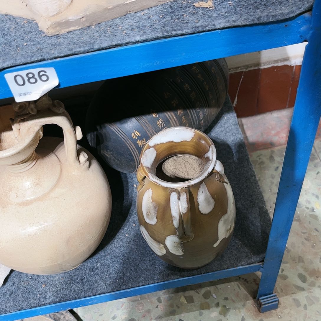 就*服瓦当摆件茶台的