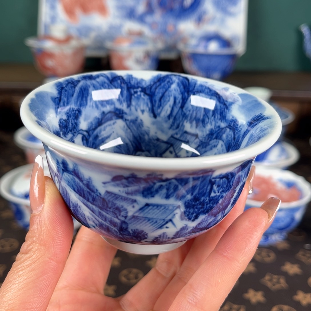 瓷片景德镇市手工手绘