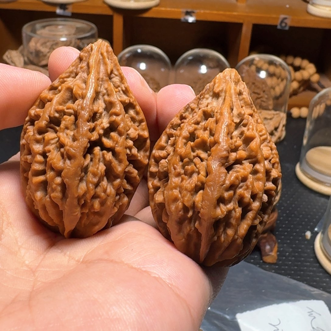 文玩核桃把件抖**户蚂蚁上树绝版