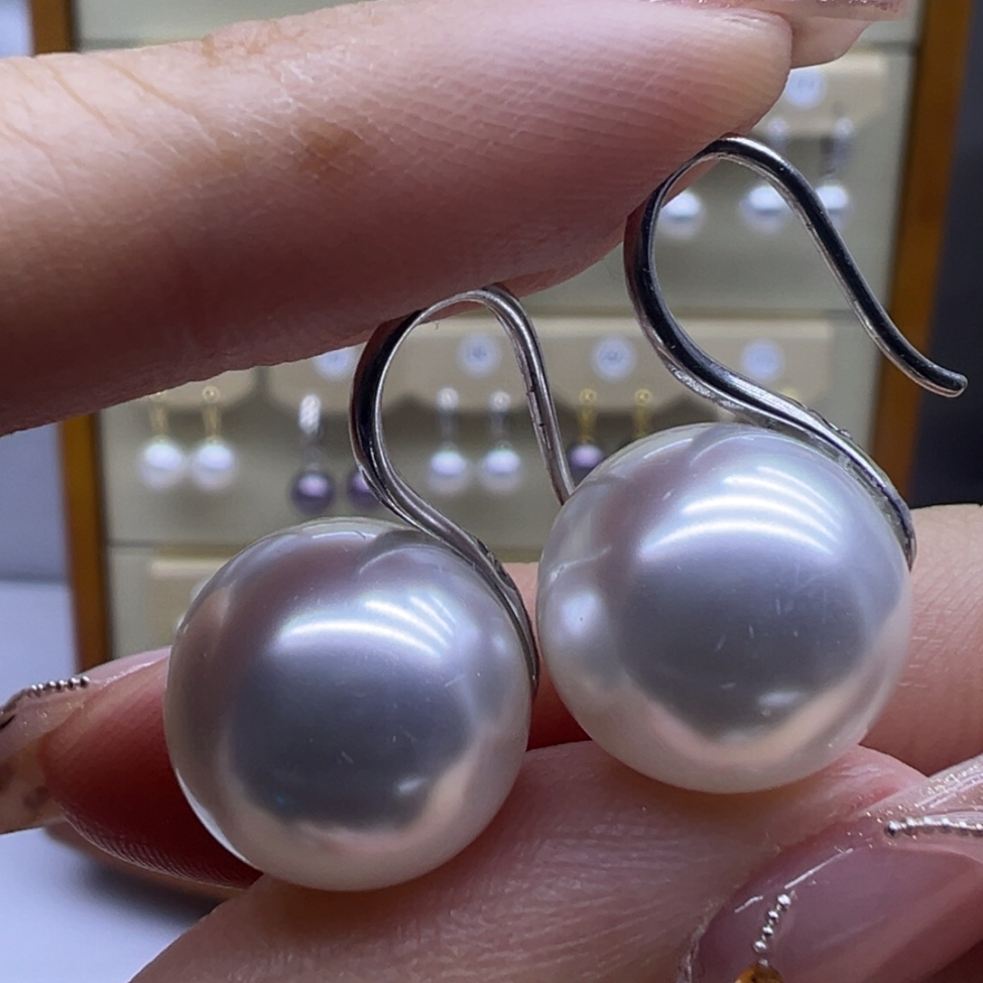 未镶嵌耳饰淡水珍珠