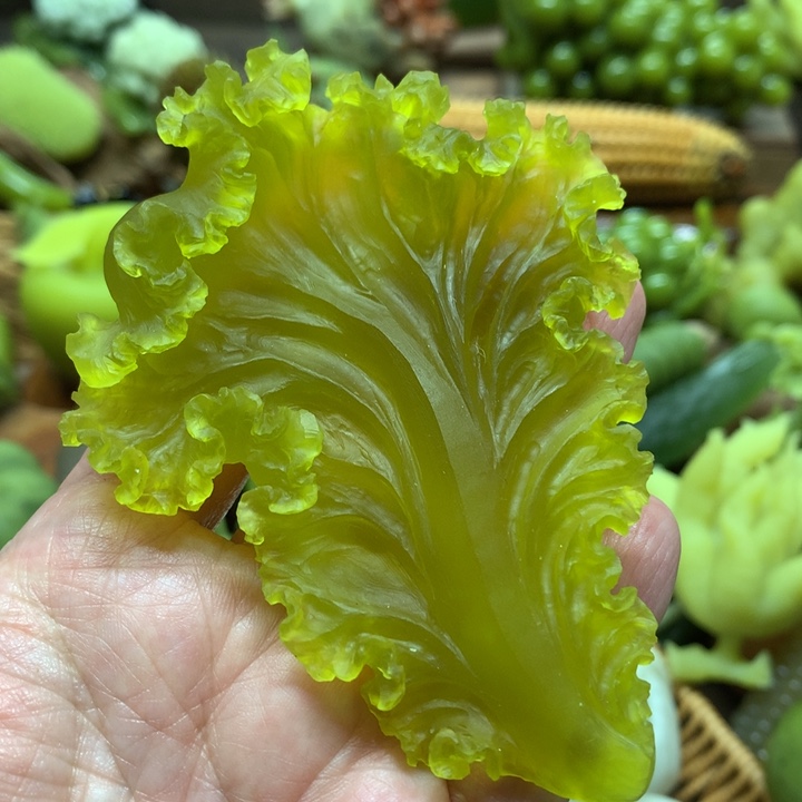 蛇纹石玉摆件未镶嵌