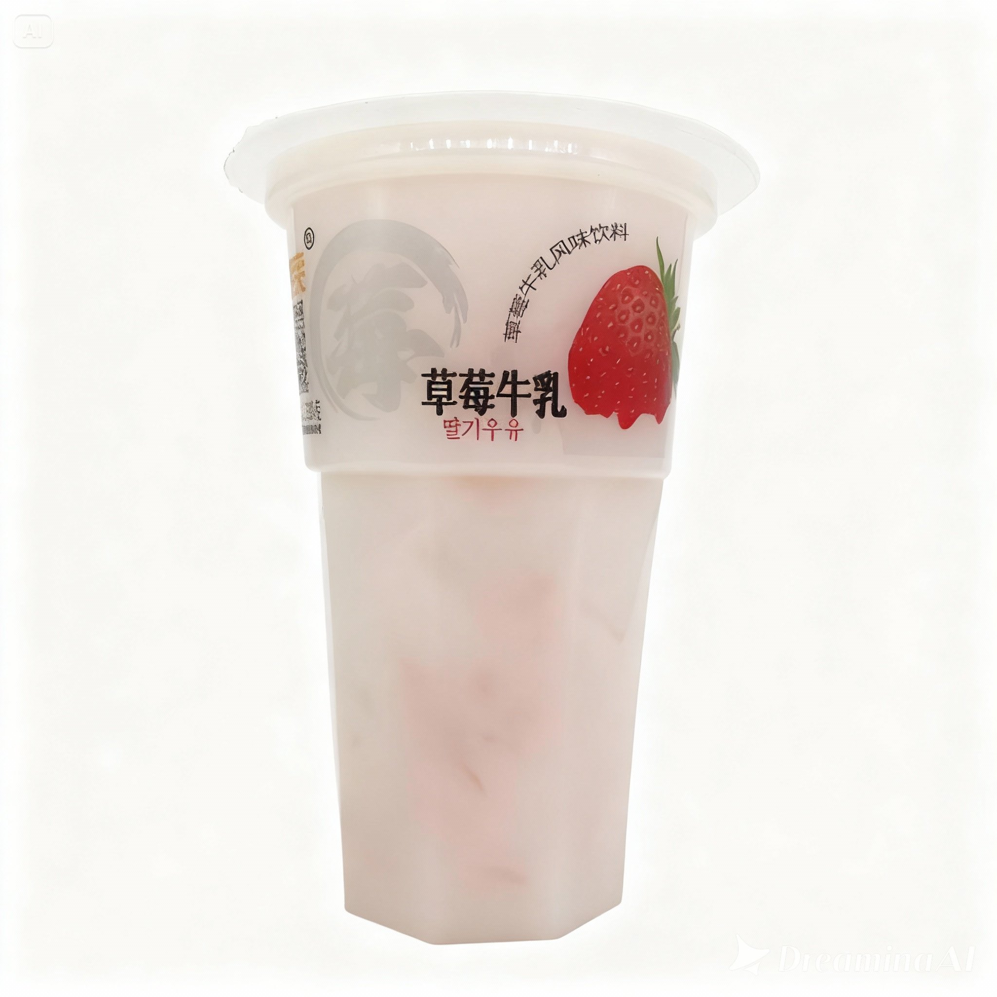 豆够爽草莓牛乳风味饮料休闲
