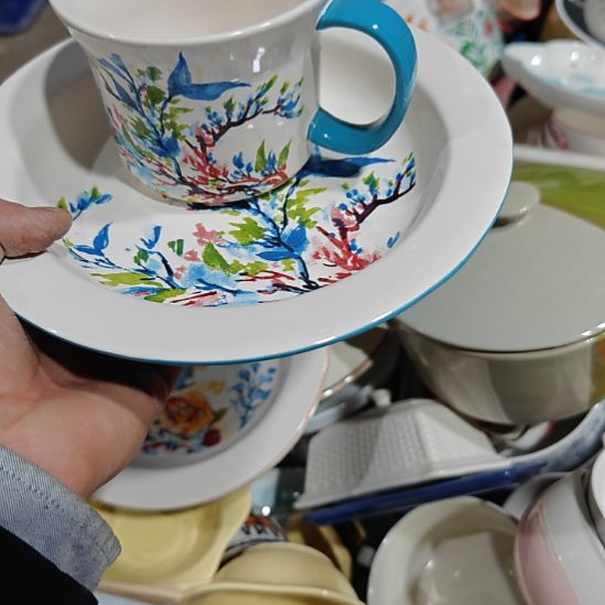 杯陶瓷杯碗盘微瑕疵介意慎拍