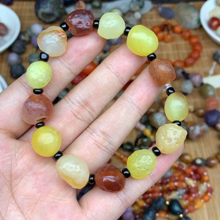 玛瑙/玉髓珠宝半成品未镶嵌帅*