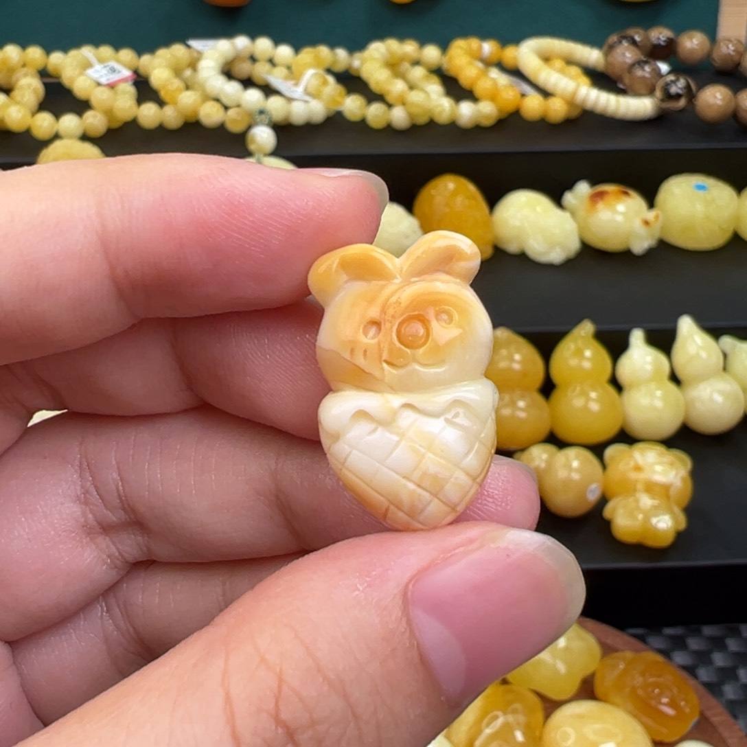 未镶嵌蜜蜡吊坠(不含链)