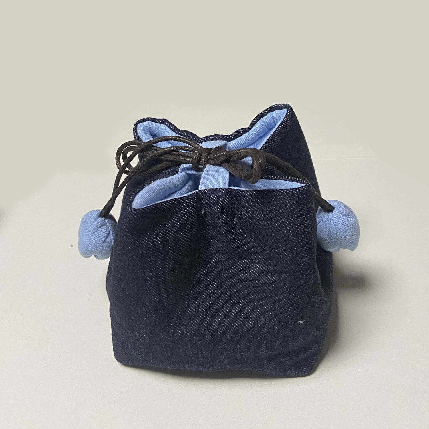 【今日必拍】牛仔中号收纳袋9*9cm 茶杯 小茶壶 小盖碗收纳袋