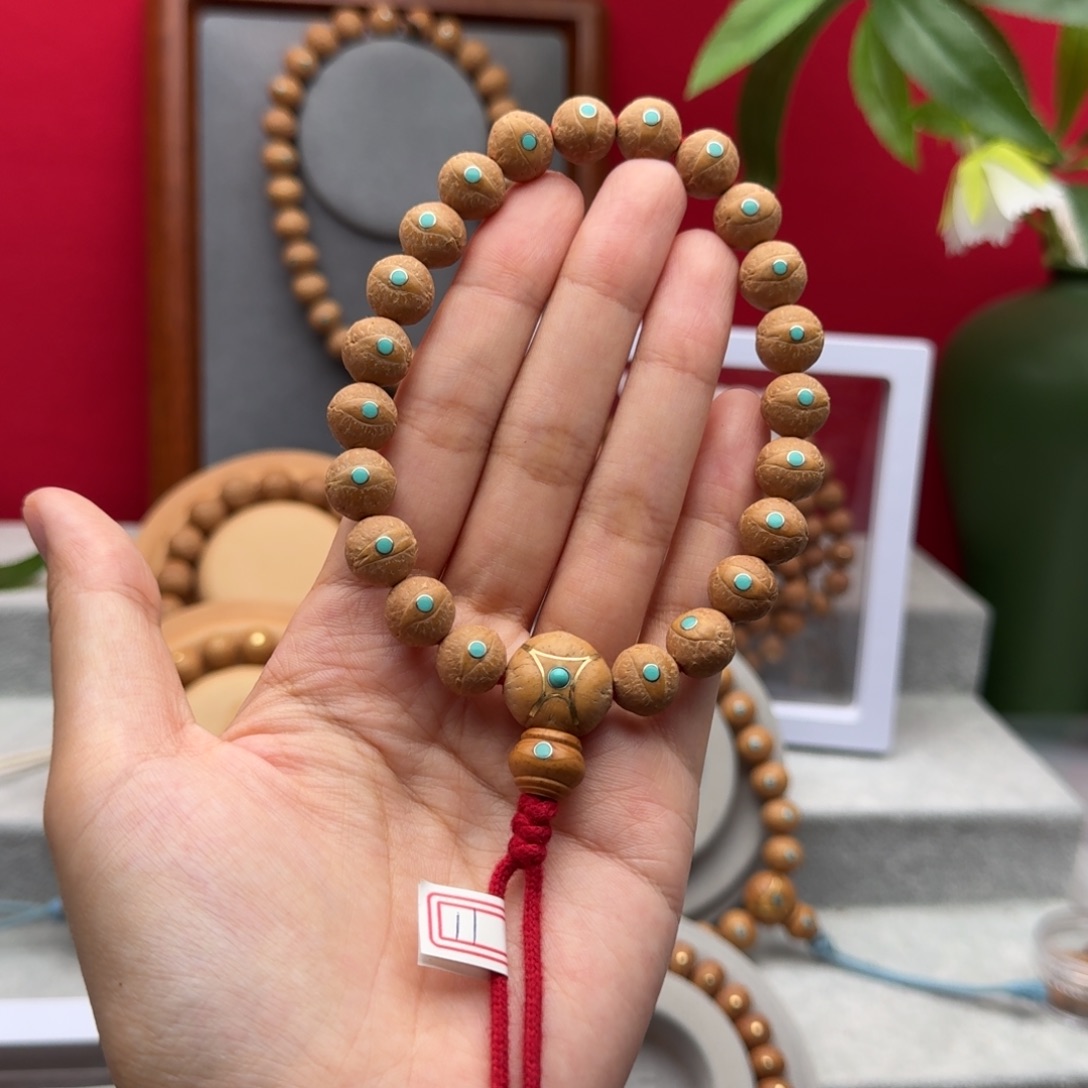 凤眼菩提手串11+镶嵌手串