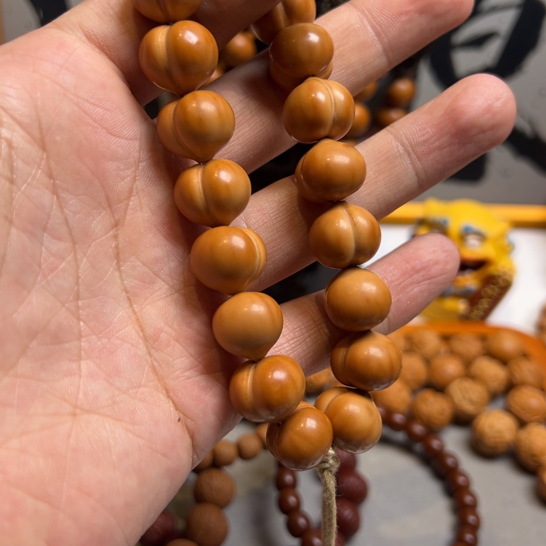 猴头核桃手串全品柯基大屁桃尺寸15+