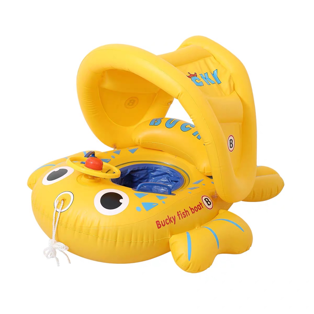 儿童带方向盘游泳圈（不带打气筒）