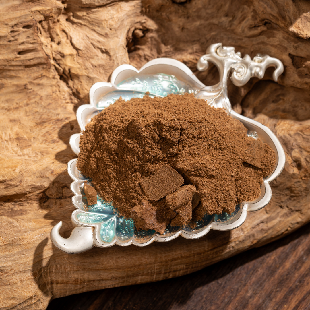 【开心周日】印尼索隆岛土沉老料《药啥来啥》沉香粉5g装 关注播播间