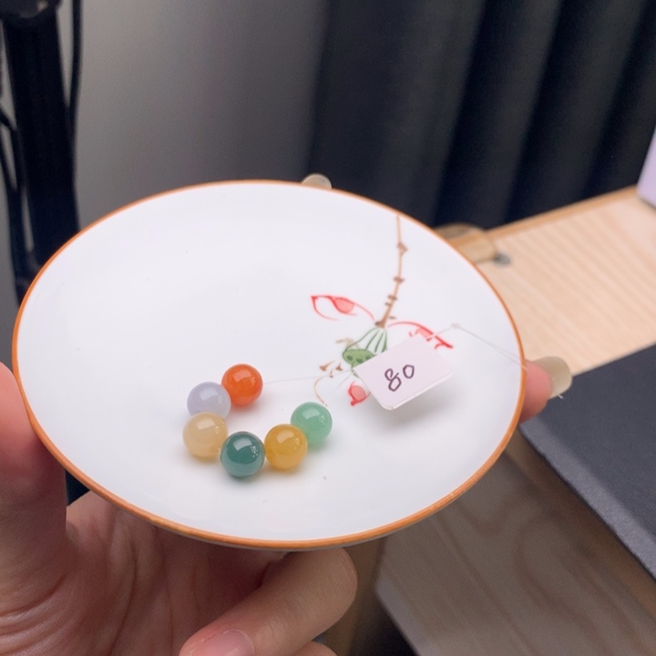 翡翠未镶嵌手链翡翠y915 卡7.8