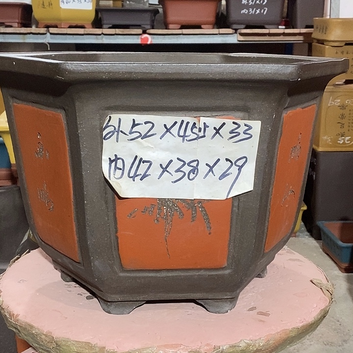 宜兴紫砂花盆花盆