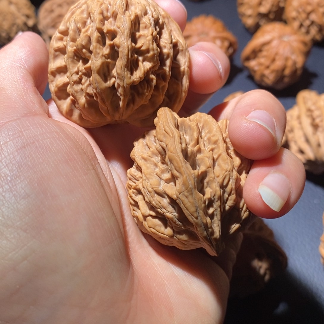 幸***人吊坠文玩核桃山地虎