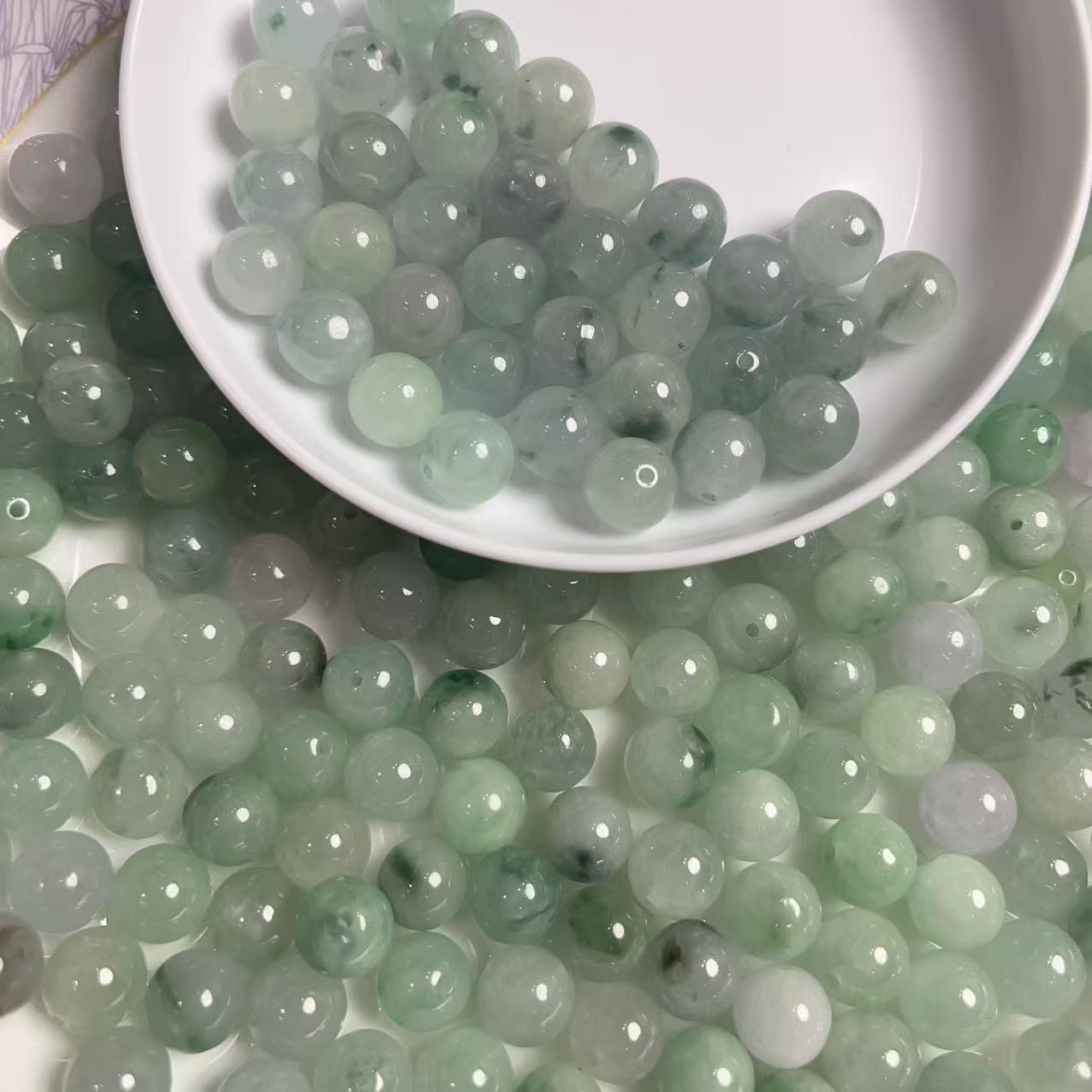 天然清水手串散珠diy多色可挑选 多样性发货女款时尚老型