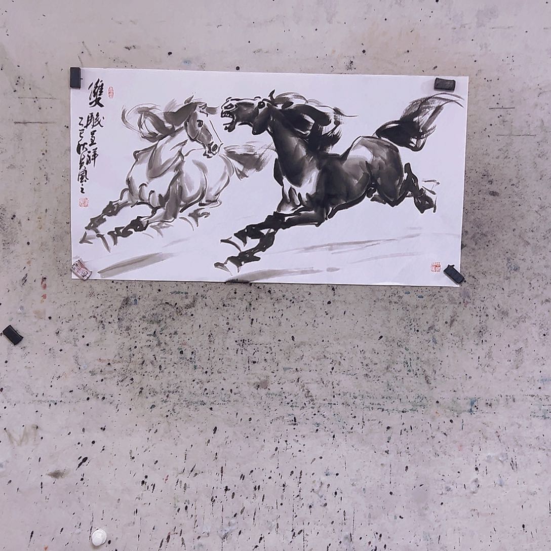 康***宁国画三尺100x50cmcm