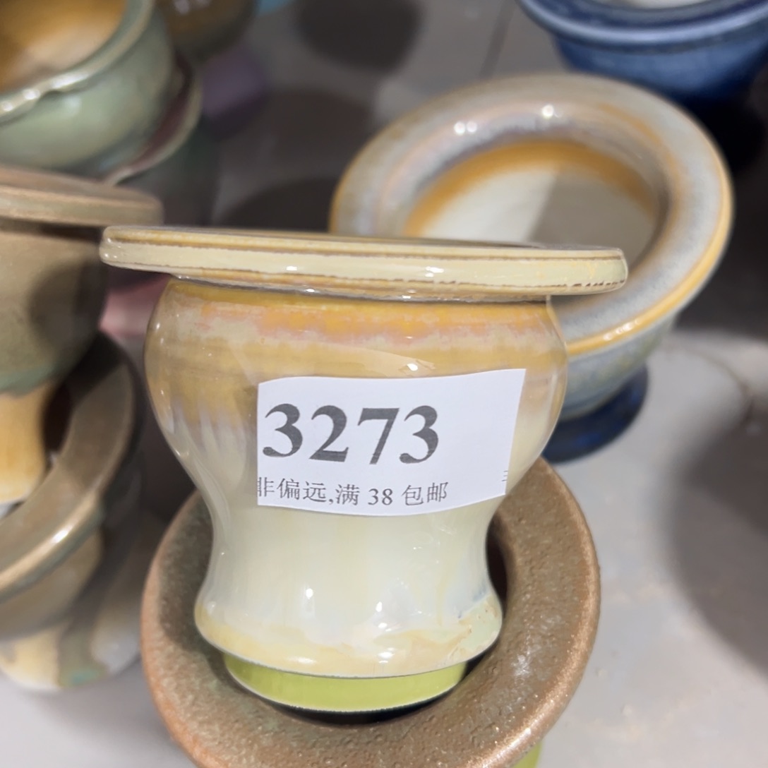 红陶景德镇手工花盆