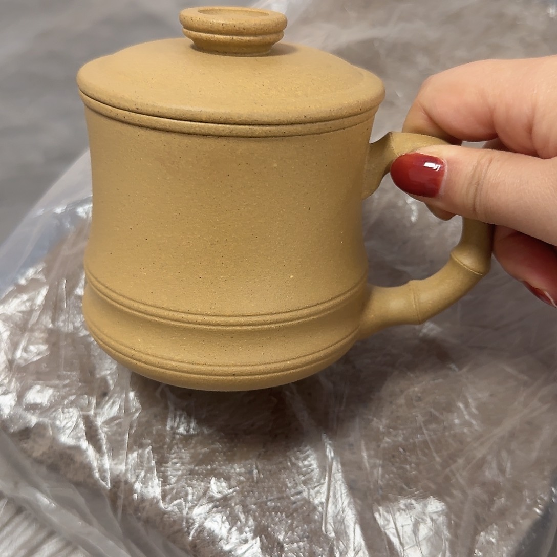 紫砂茶壶黄龙山黄金段360