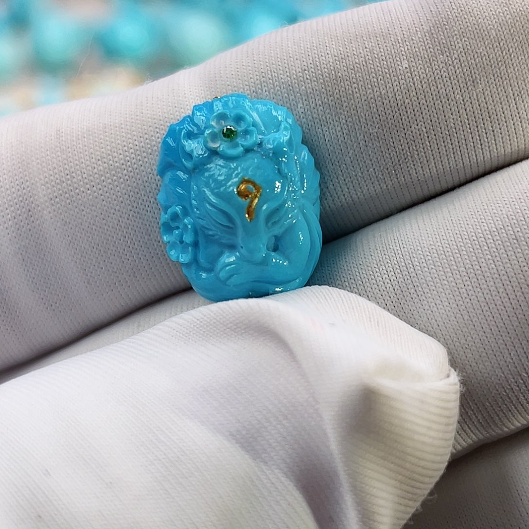 绿松石珠宝奇石未镶嵌