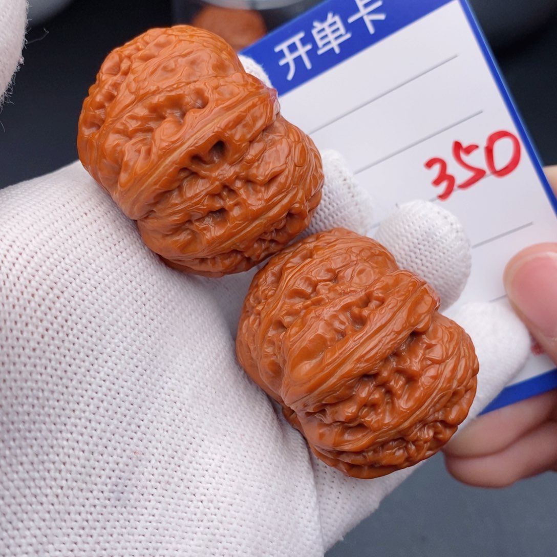 文玩核桃把件42元宝350