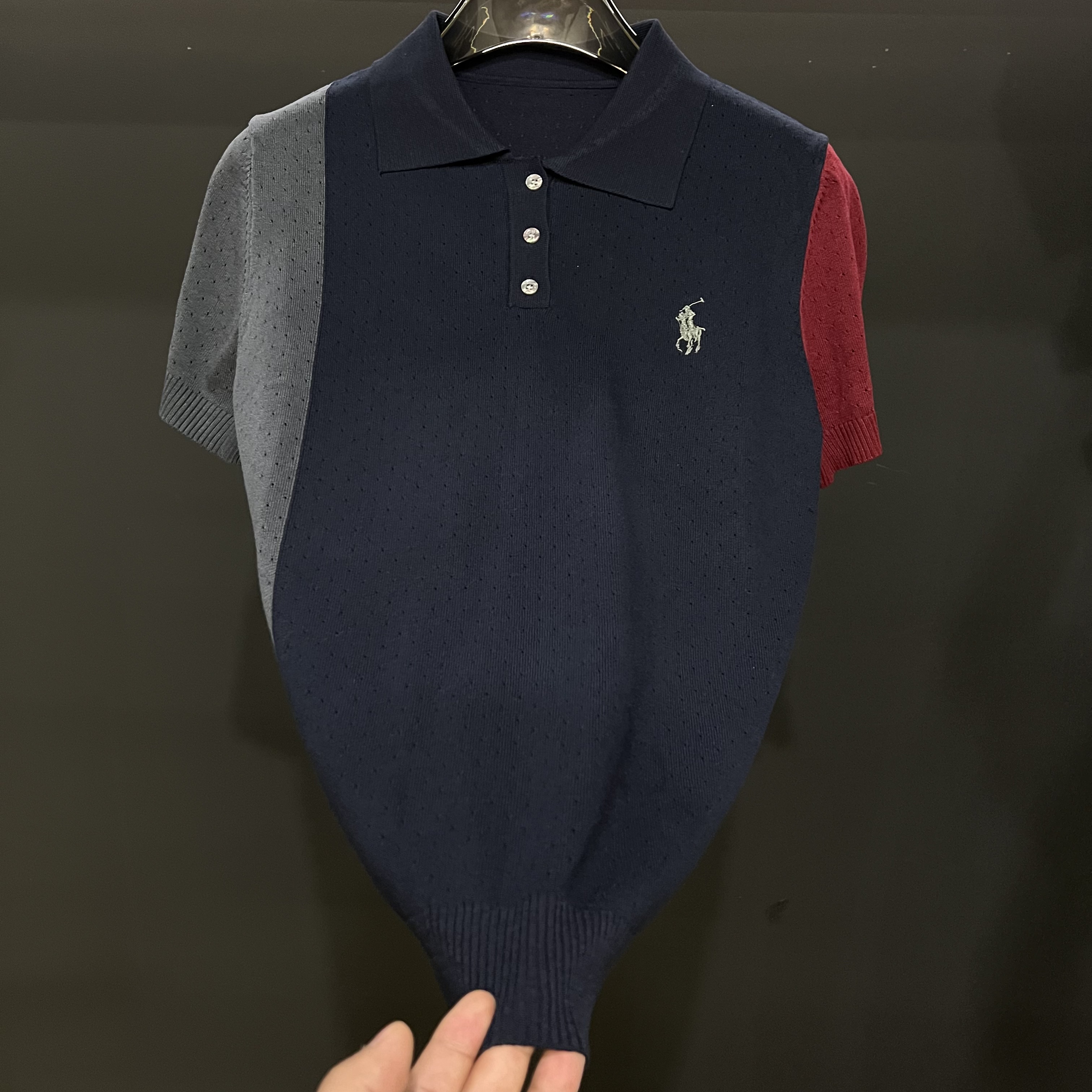 【蔡-L-8181】 夏季顶奢POLO男款潮流设计款上衣半袖