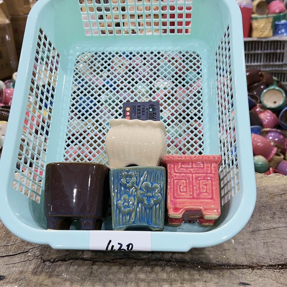 陶瓷高温陶瓷多肉花430