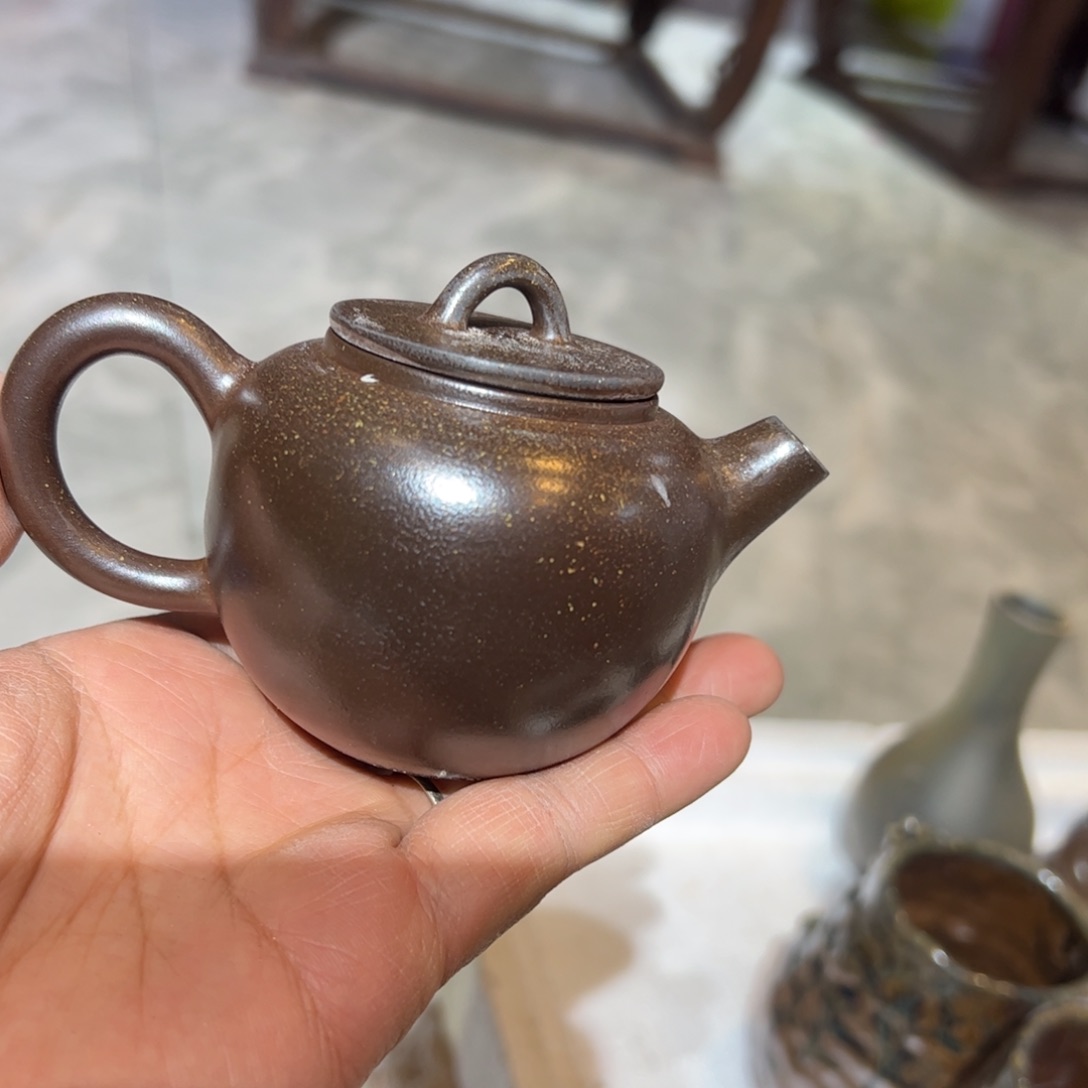 贵台龙窑柴烧茶壶144