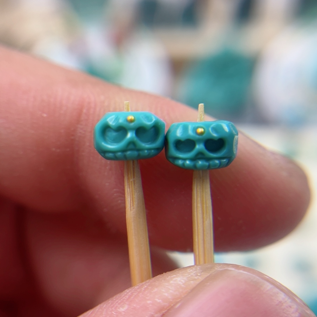 绿松石未镶嵌配饰