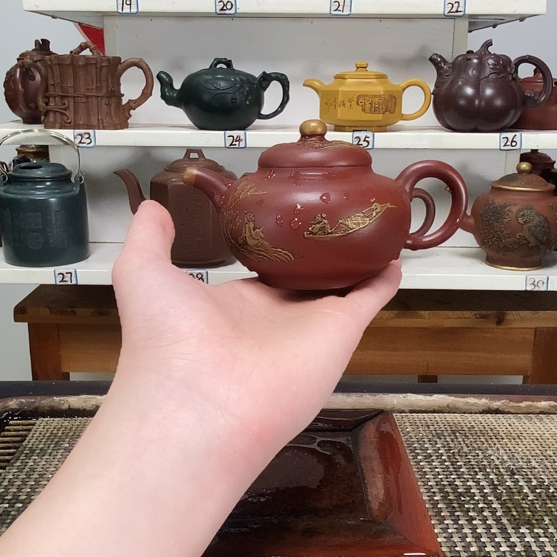 紫砂茶壶全手工制作