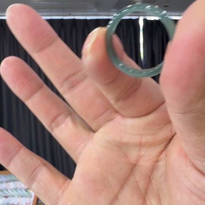 翡翠未镶嵌戒指纯天然翡翠a货