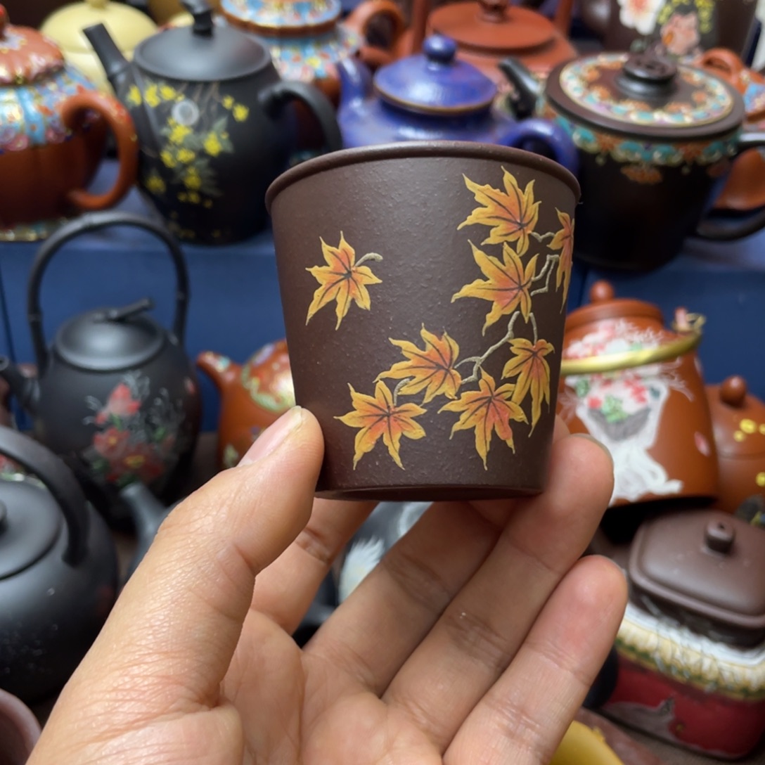 紫砂茶杯紫砂主人杯