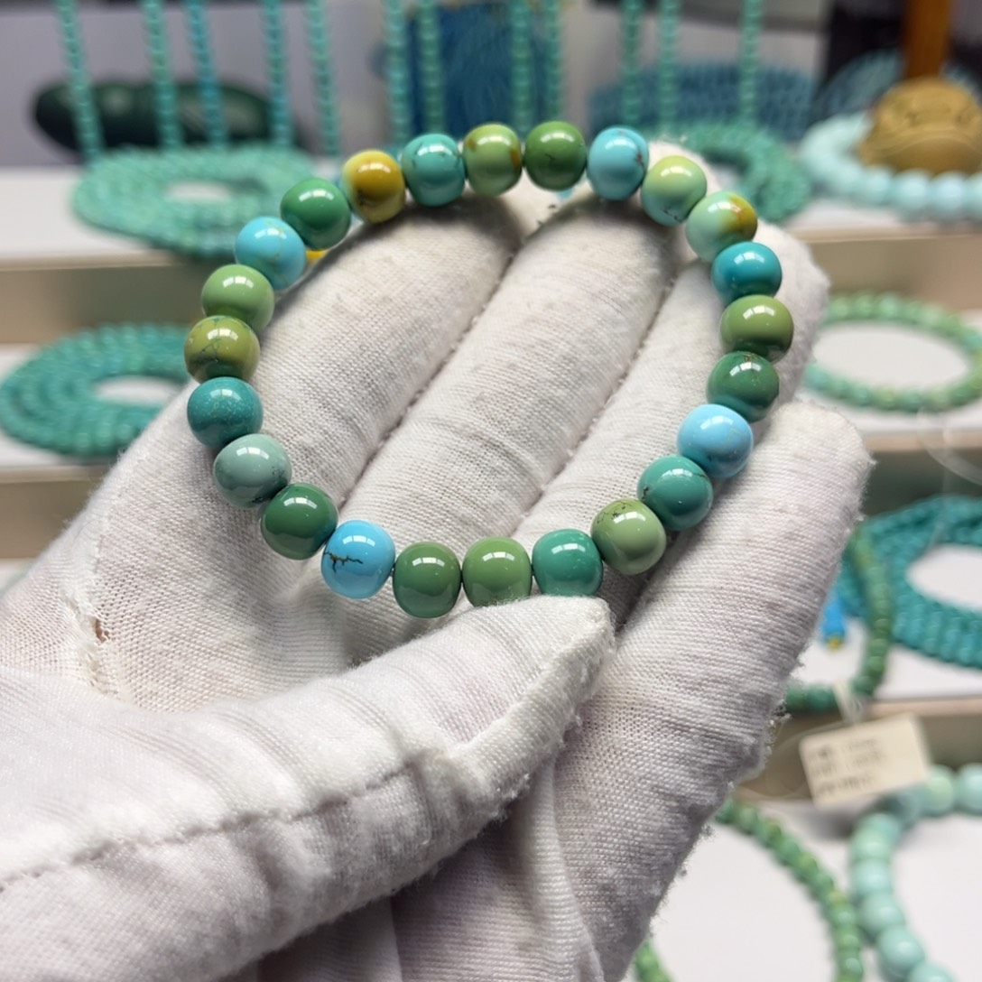 绿松石未镶嵌手链