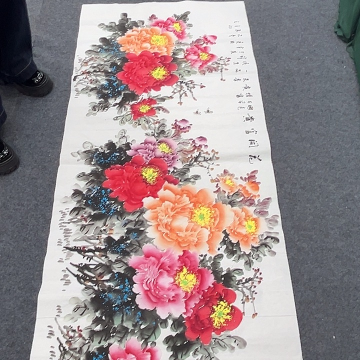 国画手绘国画大捡漏