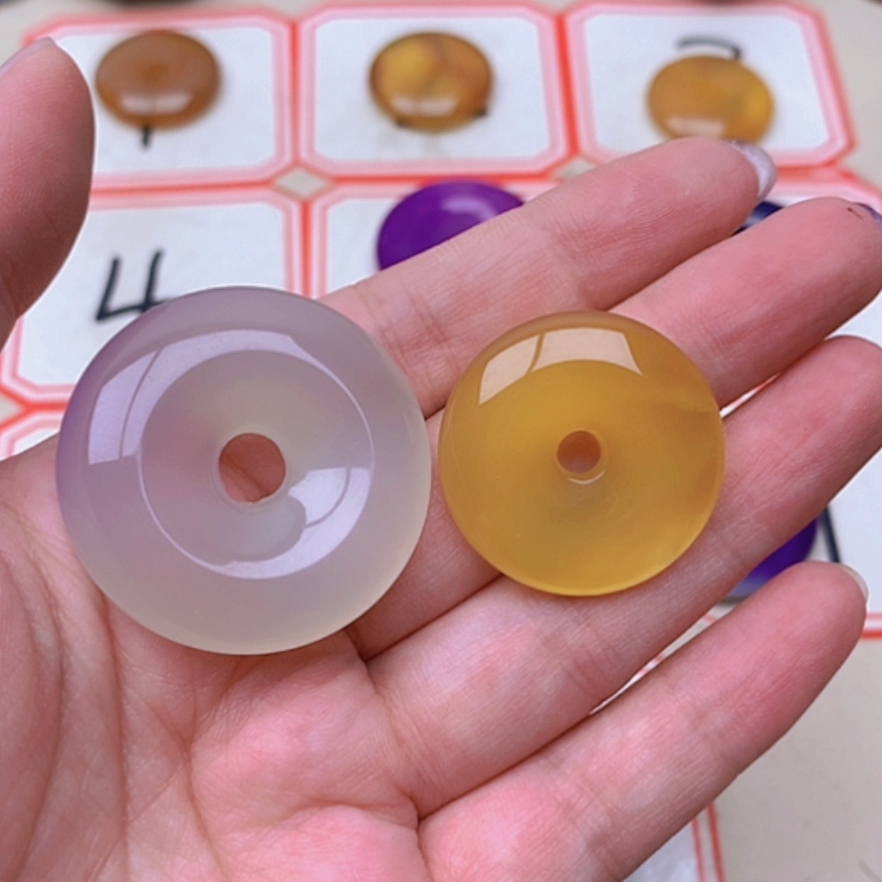【闪购商品】未镶嵌玛瑙/玉髓珠宝半成品用****0