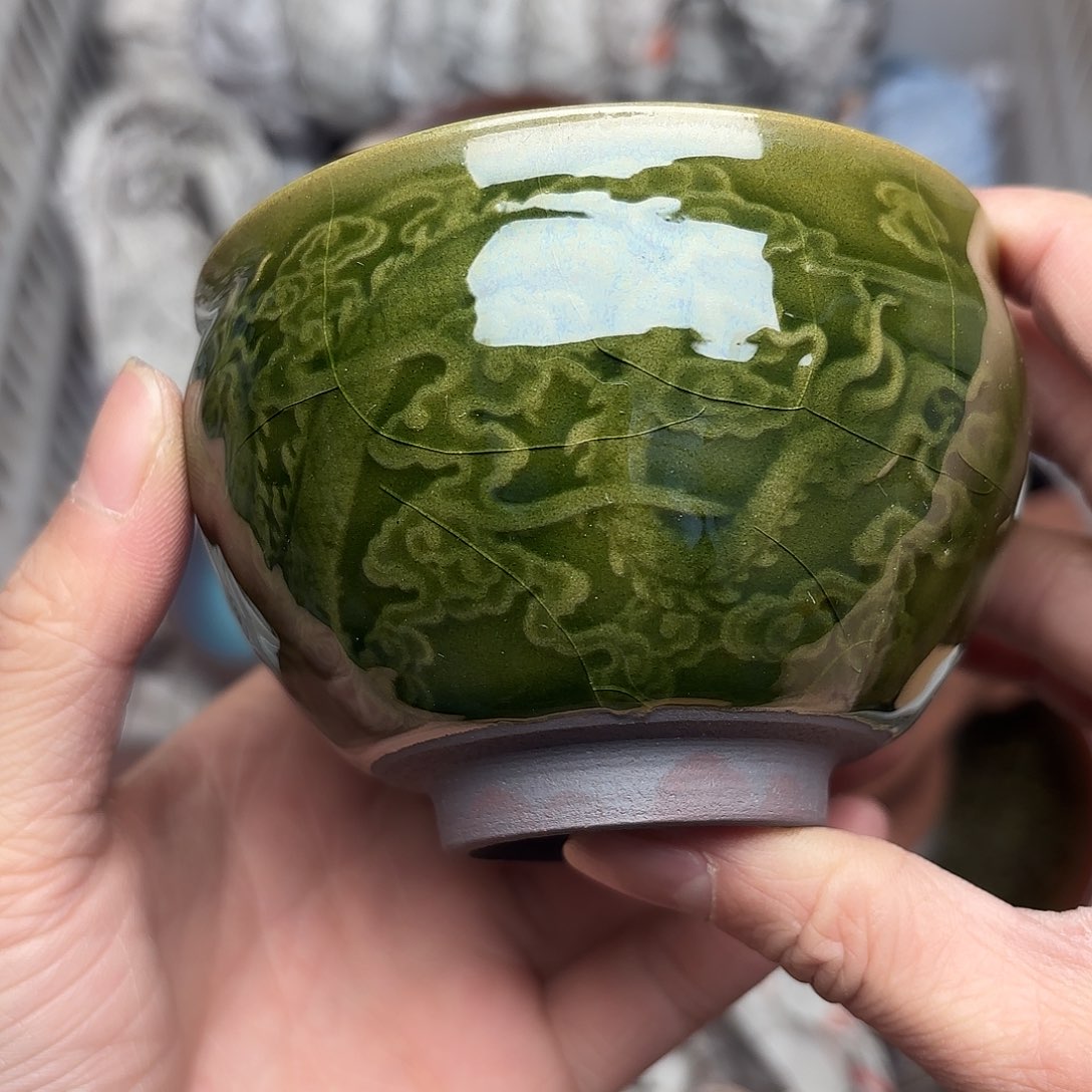 茶盏微瑕建盏主人杯一只