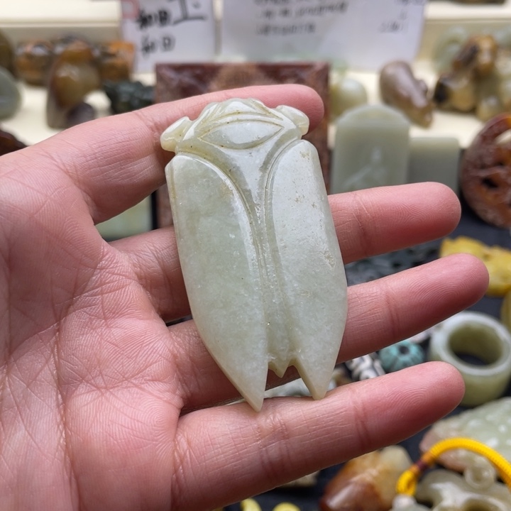 和田玉颈饰未镶嵌80