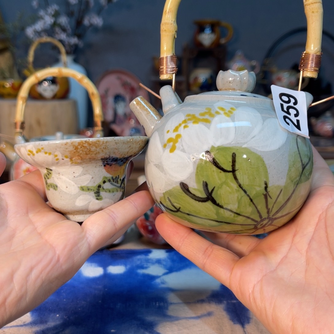 杯素浅陶瓷手工手绘