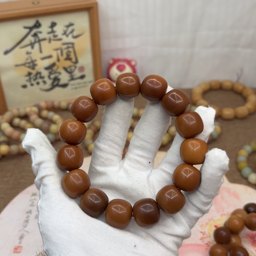 吊坠菩提根/象牙果18干磨瑕疵落地果糖油659