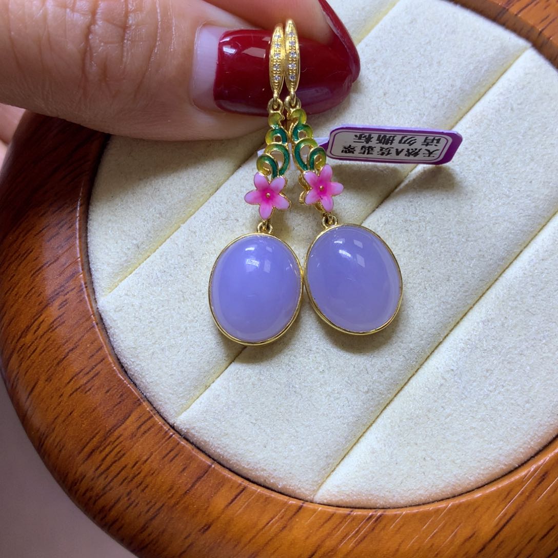 【闪购商品】翡翠颈饰18K金镶嵌翡翠