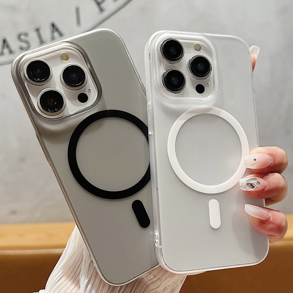 夏天爆款PC超薄苹果16promax手机壳iPhone16磁吸15保护套代发适用