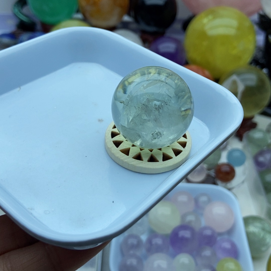 水晶珠宝半成品未镶嵌水晶7号