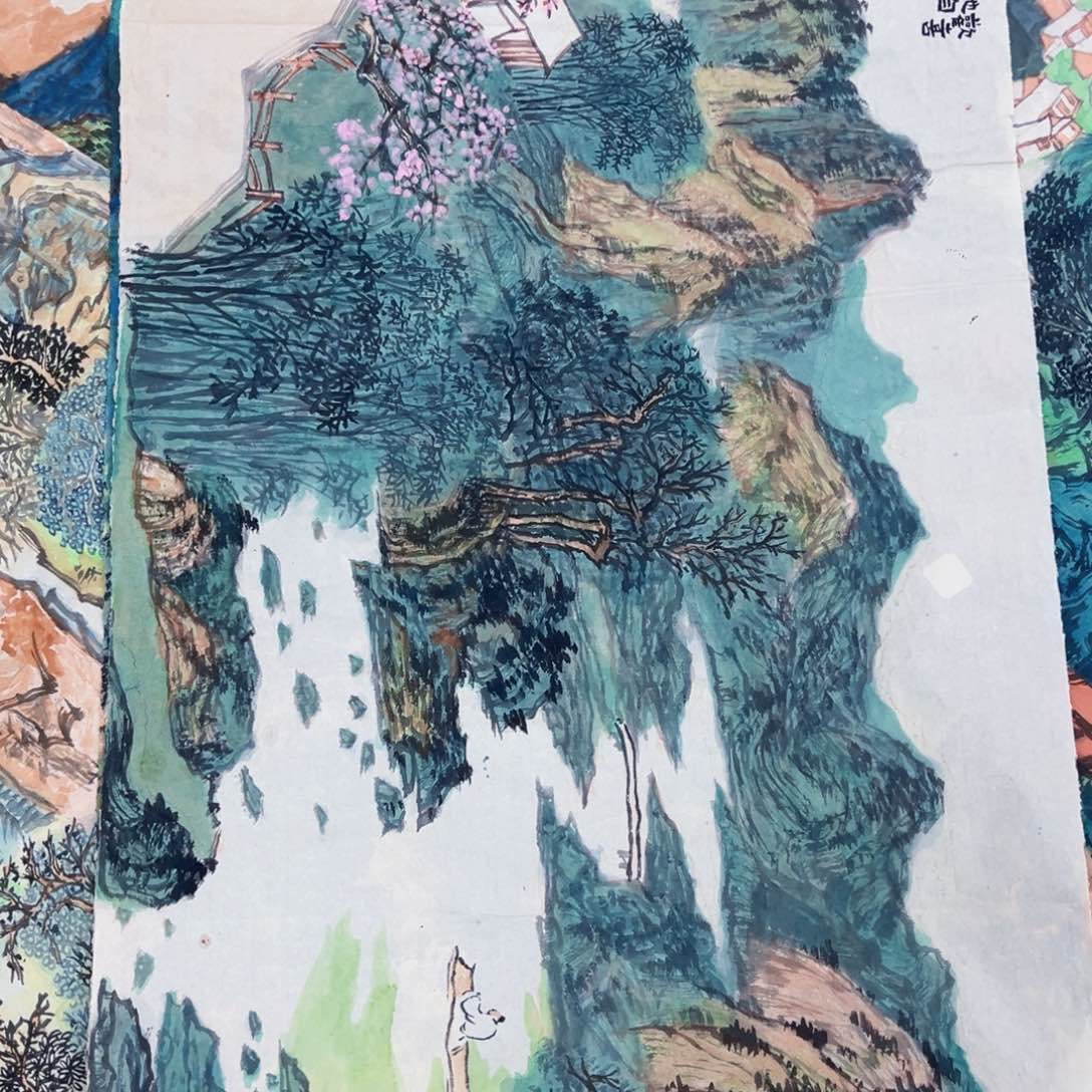 国画绘画许老师作品140.70