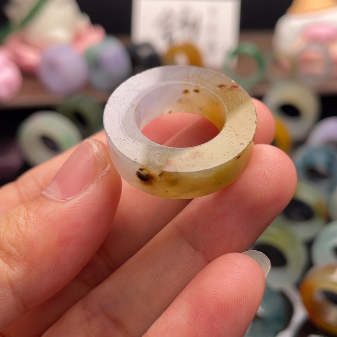 定制翡翠未镶嵌  冰三色