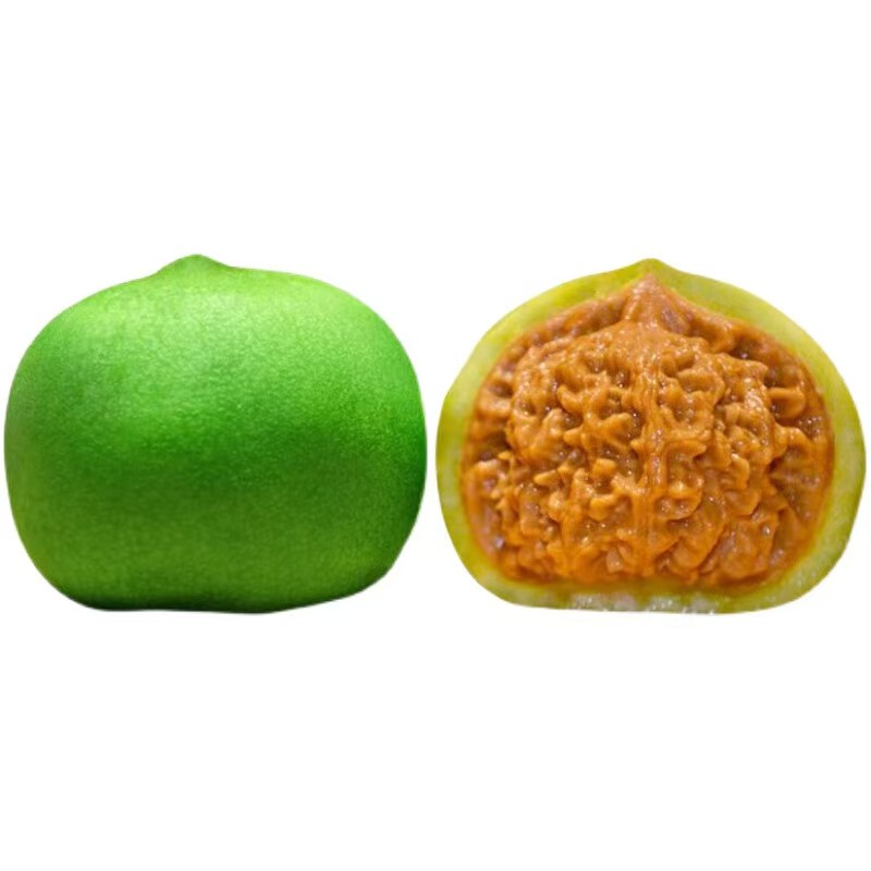 文玩核桃青果（4个麒麟纹官帽）