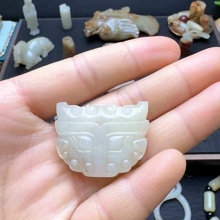 和田玉挂件未镶嵌6****9