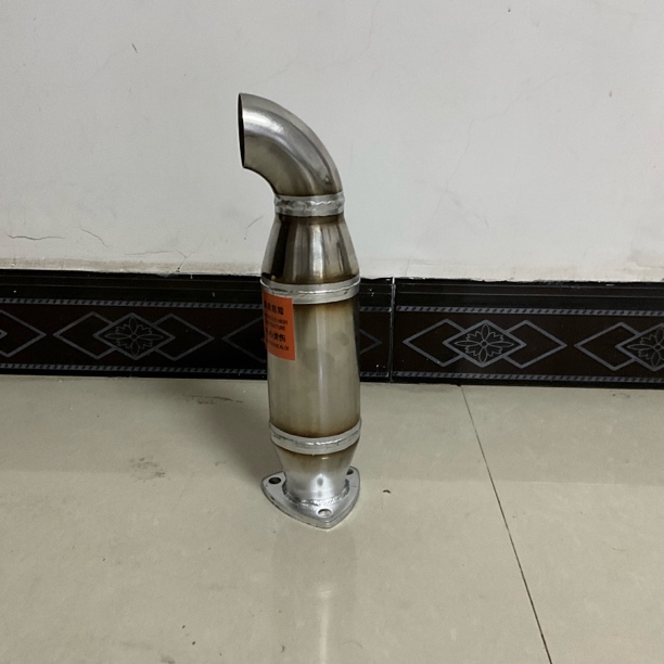 35厘米高50马力以下白钢拖拉机消声器