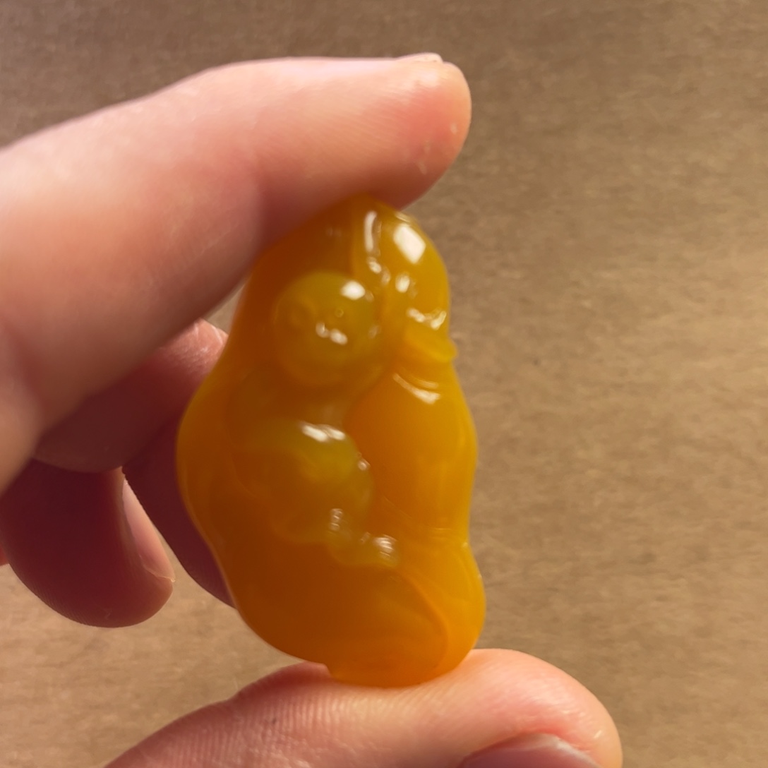 石英质玉挂件未镶嵌