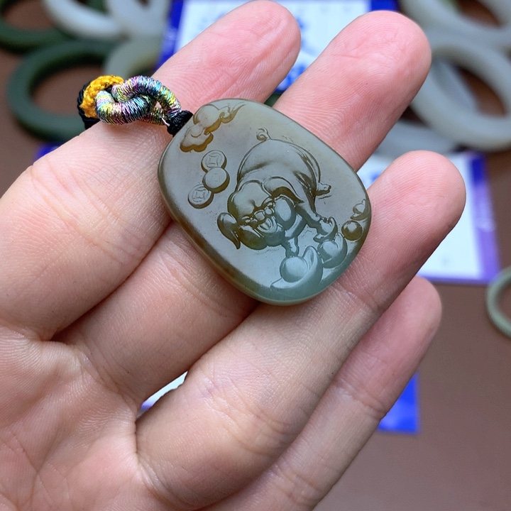 和田玉珠宝半成品未镶嵌