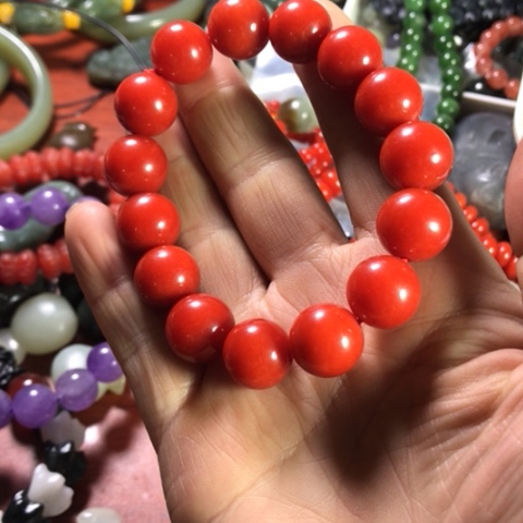 未镶嵌手链南红玛瑙2**3