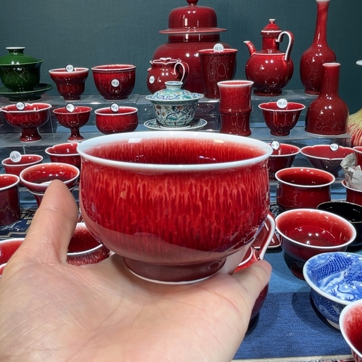 景德镇浅行窑儒士杯