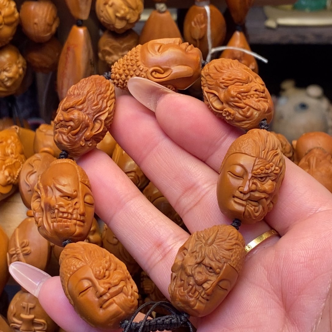 橄榄核手串/手链佛魔一念